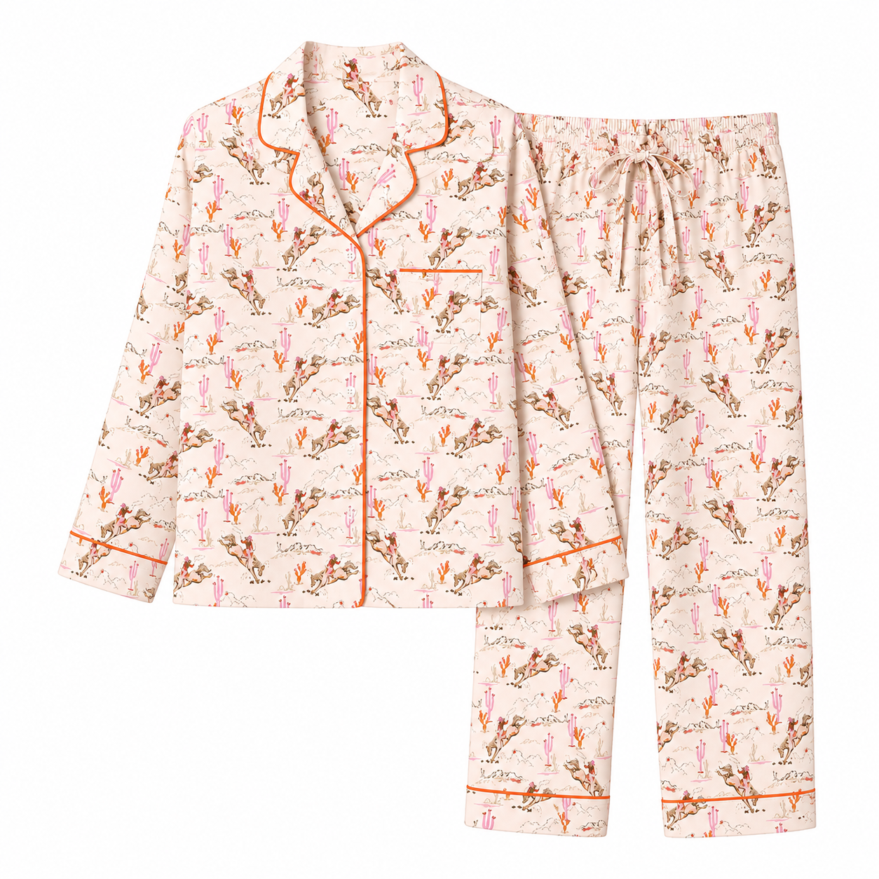 Buckaroo Belle Long Sleeved Pajama Set | PJs
