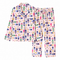 Festive Fizz Long Sleeved Pajama Set | PJs