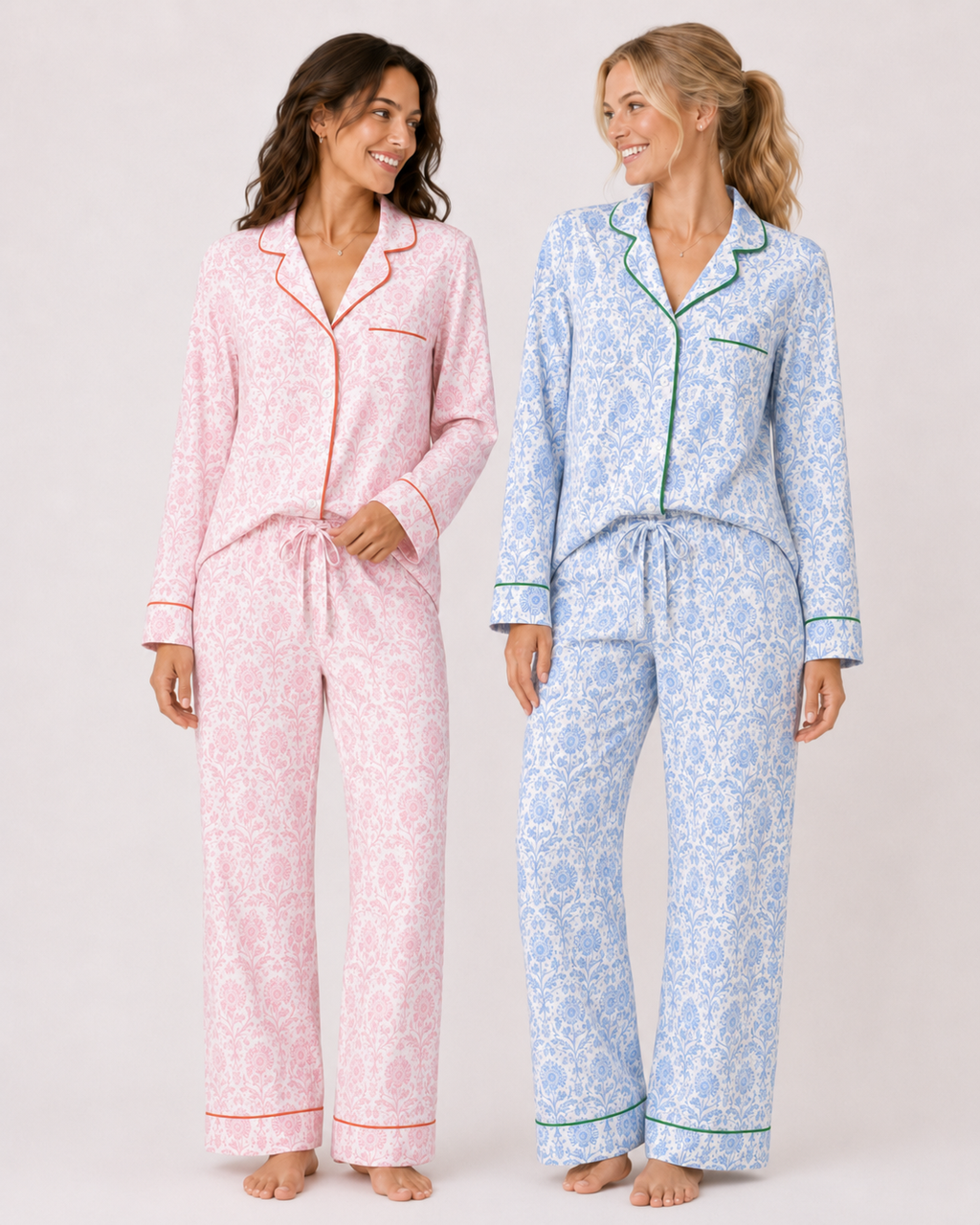 Delia Long Sleeved Pajama Set | PJs