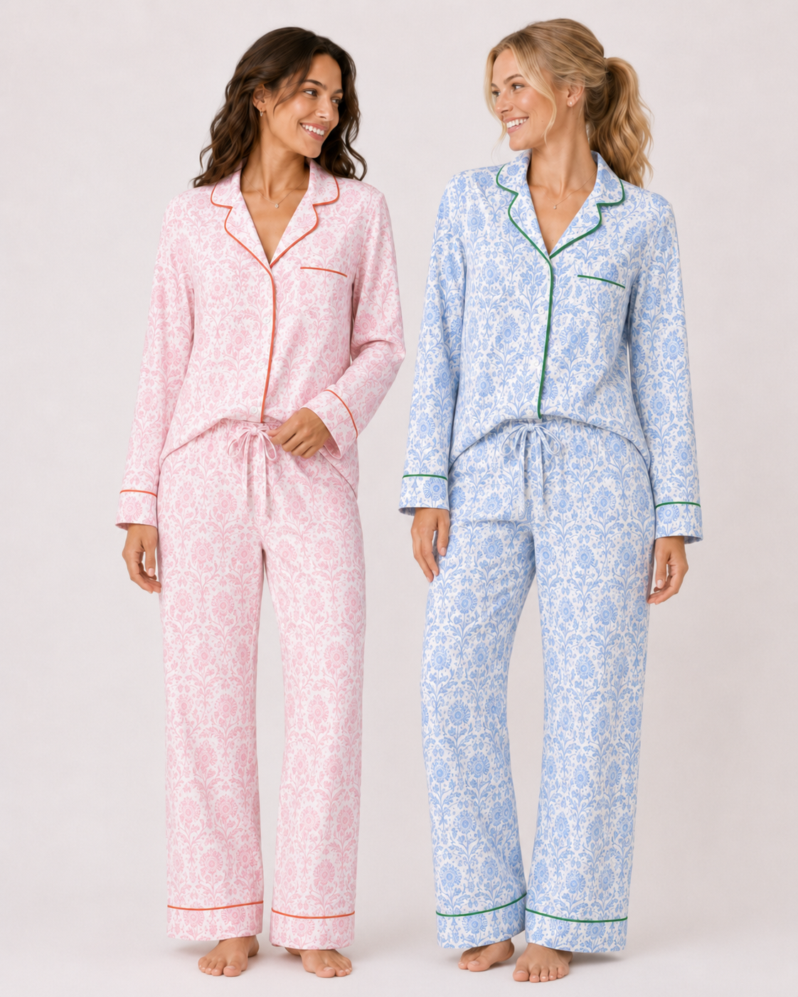 Delia Long Sleeved Pajama Set | PJs