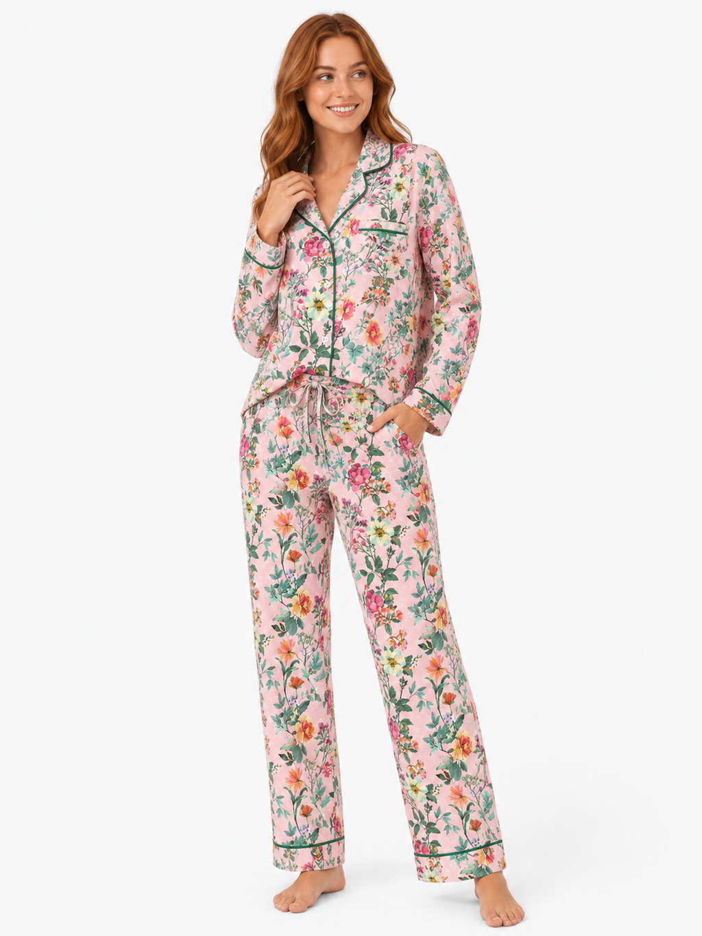Constance Long Sleeved Pajama Set | PJs