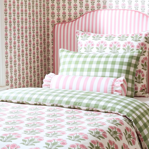 Bold Striped Headboard Pillow | Dorm Headboard Pillow