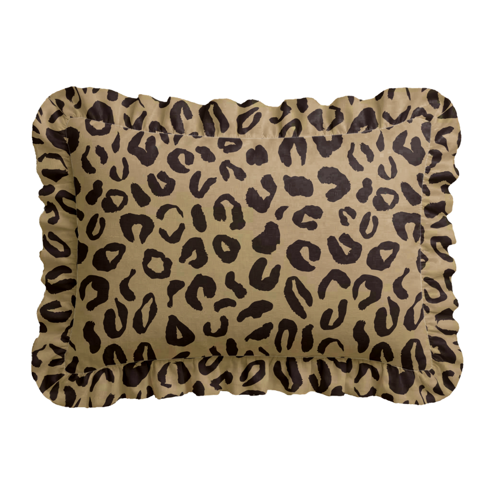 Personalized Ruffled Embroidered Pillow | Custom Pillow