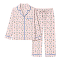 Tile Talk Long Sleeved Pajama Set | PJs