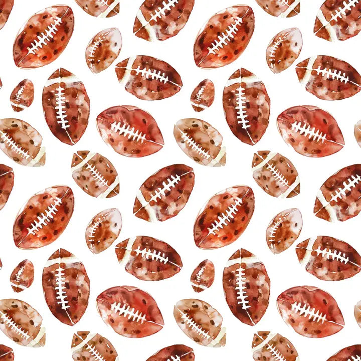 Football Long Sleeved Pajama Set | Fall PJs